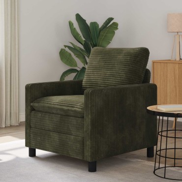 vidaXL Καναπές Πράσινο 76x81x87,5cm Πολυεστέρας