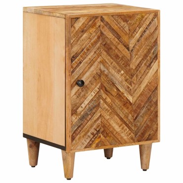 vidaXL Ντουλάπι Μπάνιου Καφέ 38x33,5x58cm Στερεό ξύλο μάνγκο