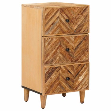 vidaXL Ντουλάπες Αποθήκευσης Καφέ 40x33,5x75cm Στερεό ξύλο μάνγκο