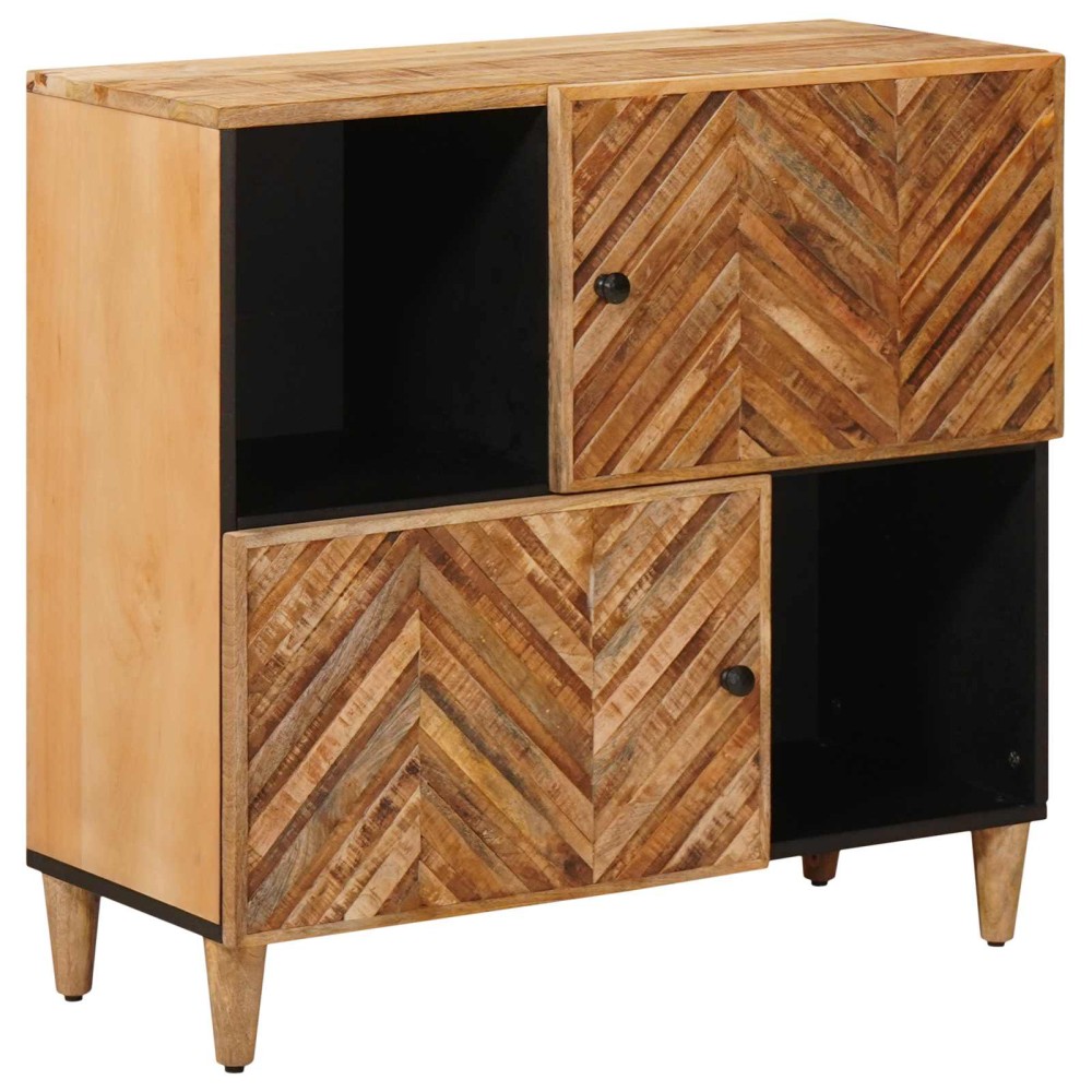 vidaXL Ντουλάπες Αποθήκευσης Καφέ 80x33,5x75cm Στερεό ξύλο μάνγκο