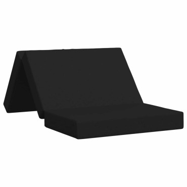 vidaXL Κρεβάτι Καναπέ Αναδιπλούμενο 100x67x45cm Μαύρο