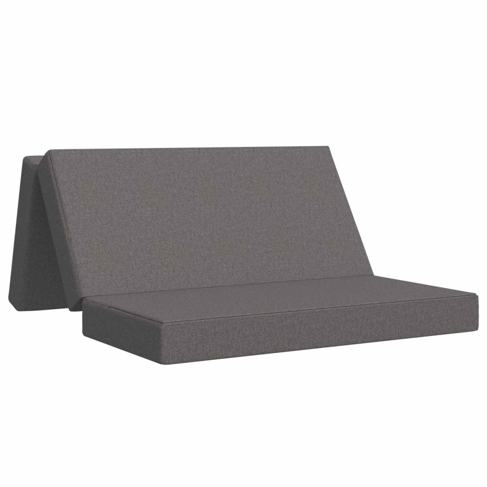 vidaXL Κρεβάτι Καναπέ Αναδιπλούμενο 140x67x45cm Ανοιχτό γκρι
