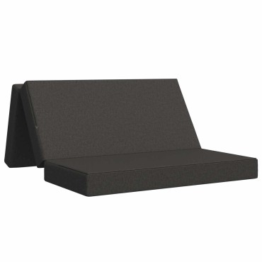 vidaXL Κρεβάτι Καναπέ Αναδιπλούμενο 140x67x45cm Σκούρο Γκρι
