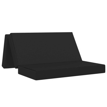 vidaXL Κρεβάτι Καναπέ Αναδιπλούμενο 140x67x45cm Μαύρο