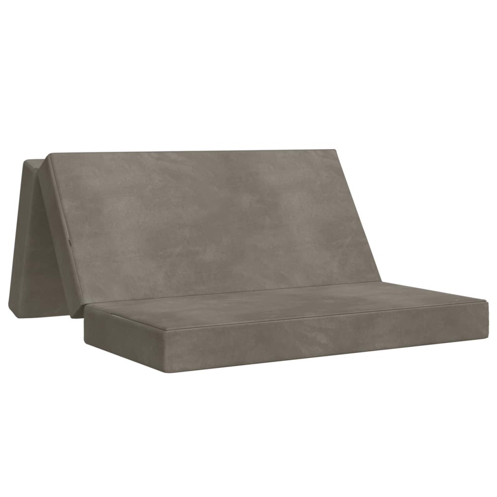 vidaXL Κρεβάτι Καναπέ Αναδιπλούμενο 180x67x45cm Ανοιχτό γκρι