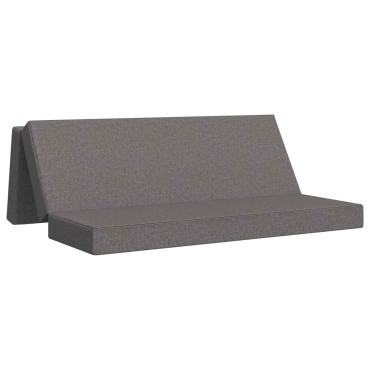 vidaXL Κρεβάτι Καναπέ Αναδιπλούμενο 200x67x45cm Ανοιχτό γκρι