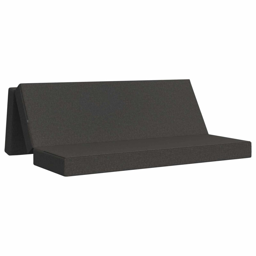vidaXL Κρεβάτι Καναπέ Αναδιπλούμενο 200x67x45cm Σκούρο Γκρι