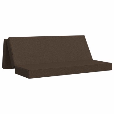 vidaXL Κρεβάτι Καναπέ Αναδιπλούμενο 200x67x45cm Taupe