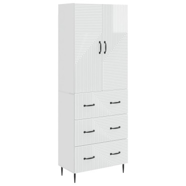 vidaXL Σέτ Ντουλαπιών 2 τεμ. 66x34,5x90cm Επεξεργασμένο Ξύλο