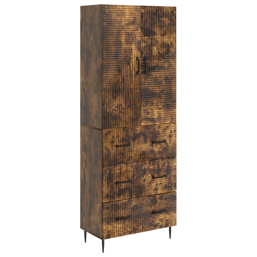 vidaXL Σέτ Ντουλαπιών 2 τεμ. 66x34,5x90cm Επεξεργασμένο Ξύλο