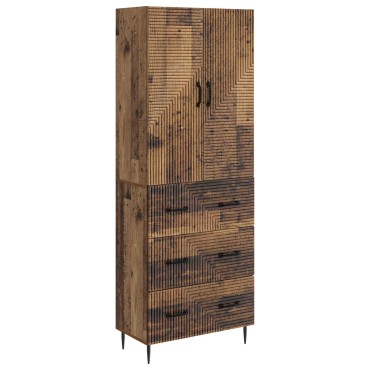 vidaXL Σέτ Ντουλαπιών 2 τεμ. 66x34,5x90cm Επεξεργασμένο Ξύλο