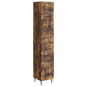 vidaXL Σέτ Ντουλαπιών 2 τεμ. 33x34,5x90cm Επεξεργασμένο Ξύλο