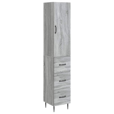vidaXL Σέτ Ντουλαπιών 2 τεμ. 33x34,5x90cm Επεξεργασμένο Ξύλο