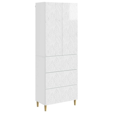 vidaXL Σέτ Ντουλαπιών 2 τεμ. 66x34,5x90cm Επεξεργασμένο Ξύλο