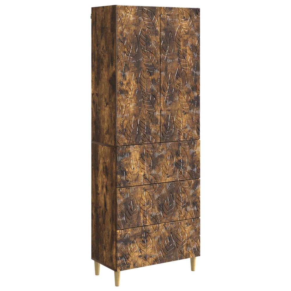 vidaXL Σέτ Ντουλαπιών 2 τεμ. 66x34,5x90cm Επεξεργασμένο Ξύλο