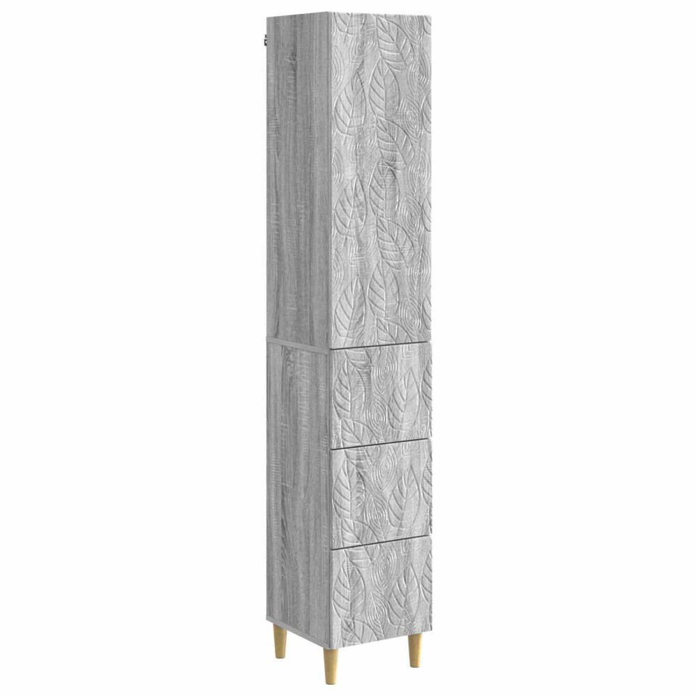 vidaXL Σέτ Ντουλαπιών 2 τεμ. 33x34,5x90cm Επεξεργασμένο Ξύλο