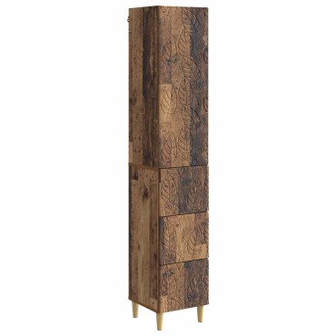vidaXL Σέτ Ντουλαπιών 2 τεμ. 33x34,5x90cm Επεξεργασμένο Ξύλο