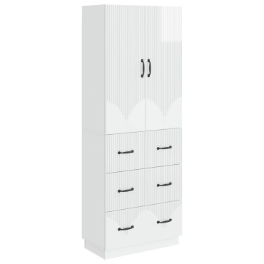 vidaXL Σέτ Ντουλαπιών 2 τεμ. 66x34,5x87cm Επεξεργασμένο Ξύλο