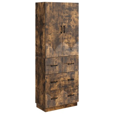 vidaXL Σέτ Ντουλαπιών 2 τεμ. 66x34,5x87cm Επεξεργασμένο Ξύλο