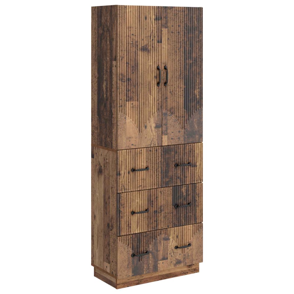 vidaXL Σέτ Ντουλαπιών 2 τεμ. 66x34,5x87cm Επεξεργασμένο Ξύλο