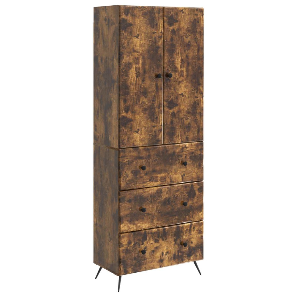 vidaXL Σέτ Ντουλαπιών 2 τεμ. 66x34,5x90cm Επεξεργασμένο Ξύλο