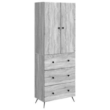 vidaXL Σέτ Ντουλαπιών 2 τεμ. 66x34,5x90cm Επεξεργασμένο Ξύλο