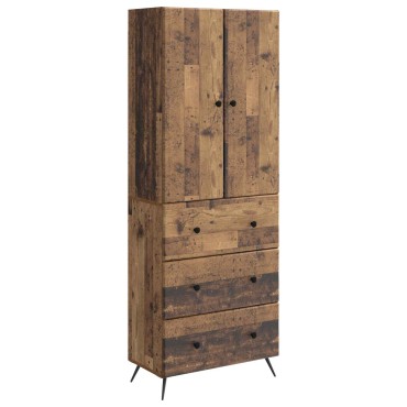 vidaXL Σέτ Ντουλαπιών 2 τεμ. 66x34,5x90cm Επεξεργασμένο Ξύλο
