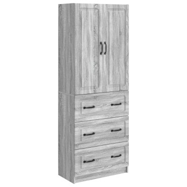 vidaXL Σέτ Ντουλαπιών 2 τεμ. 66x34,5x87cm Επεξεργασμένο Ξύλο