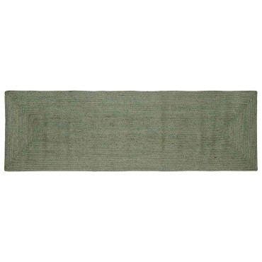 vidaXL Χαλί Περιοχής Λαδί 80x250cm Γιούτα