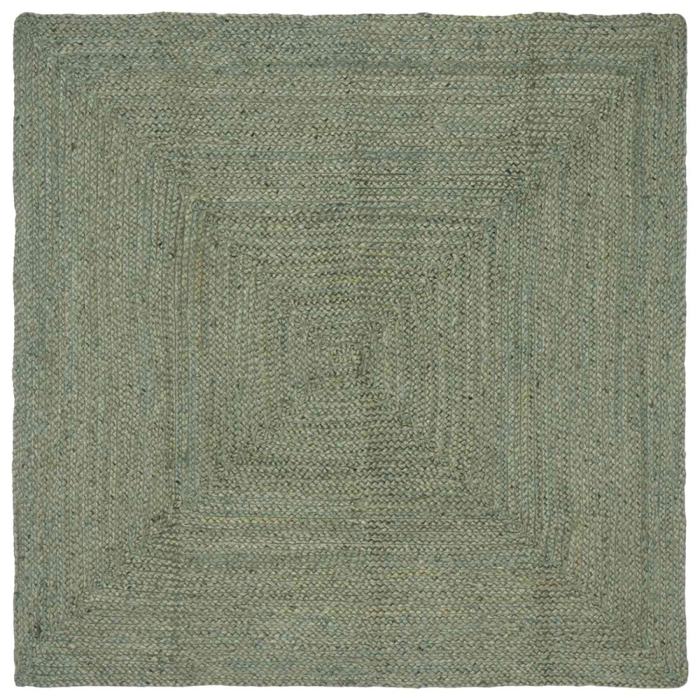 vidaXL Χαλί Περιοχής Λαδί 160x160cm Γιούτα
