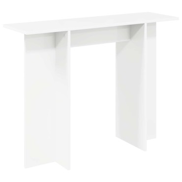 vidaXL Τραπέζι κονσόλας Λευκό 100x30x75cm Επεξεργασμένο Ξύλο