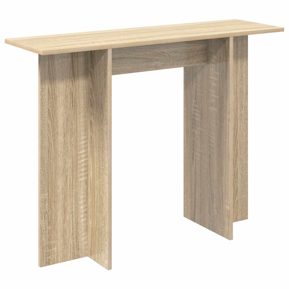 vidaXL Τραπέζι κονσόλας Sonoma Δρυς 100x30x75 εκ
