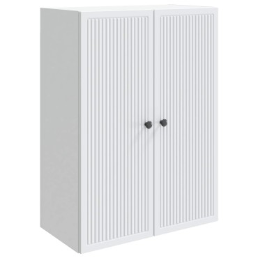 vidaXL Τοίχου Ντουλάπα Λευκό 66x34,5x90cm Επεξεργασμένο Ξύλο