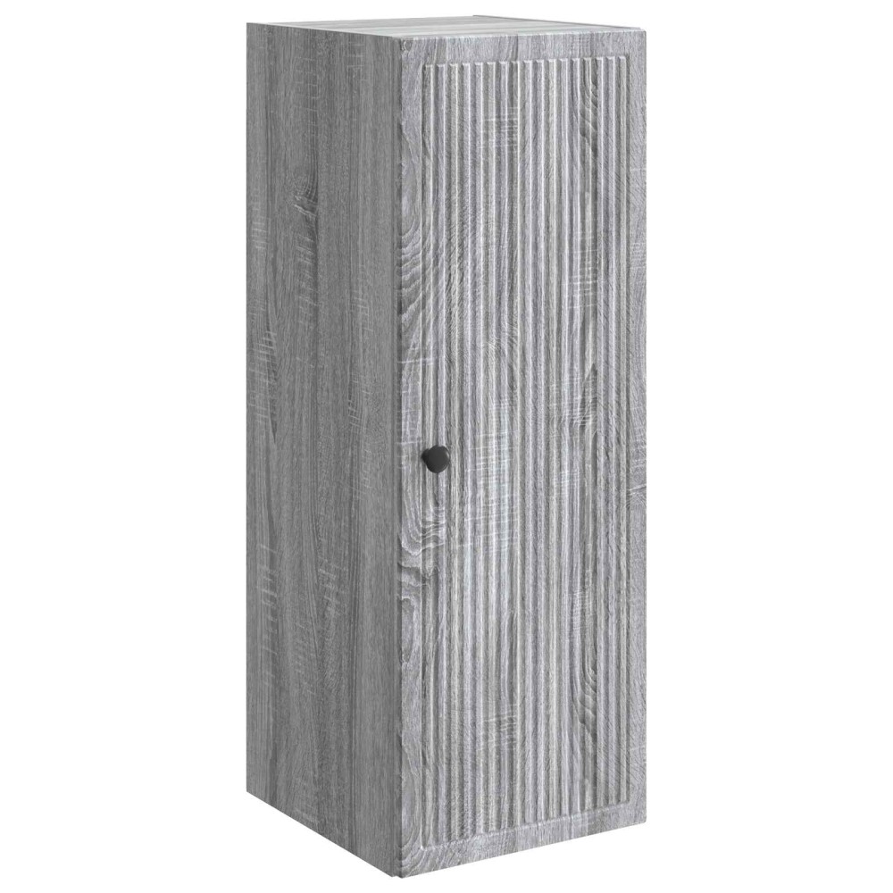 vidaXL Τοίχου Ντουλάπα Γκρι Sonoma 33x34,5x90 εκ