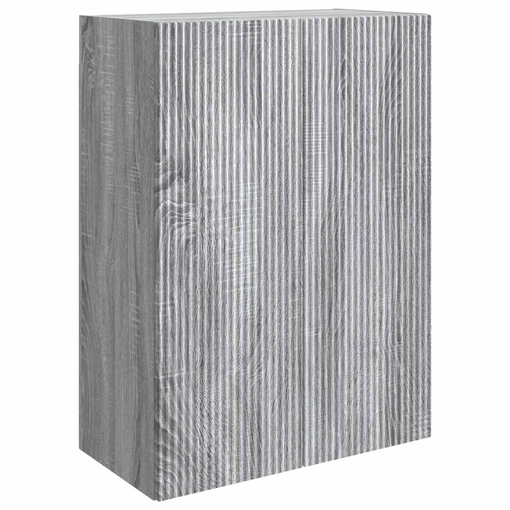 vidaXL Τοίχου Ντουλάπα Γκρι Sonoma 66x34,5x90 εκ