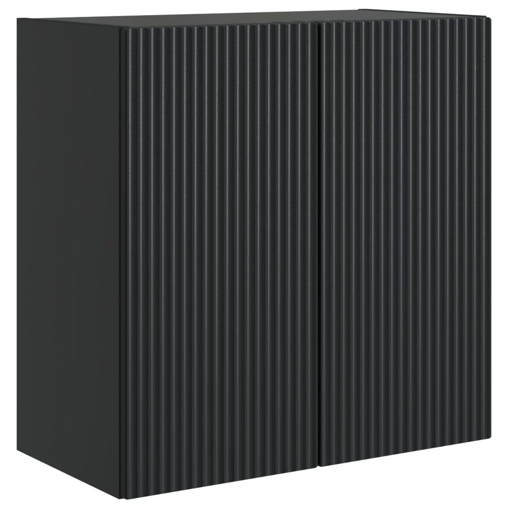vidaXL Τοίχου Ντουλάπα Μαύρο 59x31x60cm Επεξεργασμένο Ξύλο