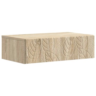vidaXL Τραπεζάκι Τοίχου 59x34,5x17cm Επεξεργασμένο Ξύλο
