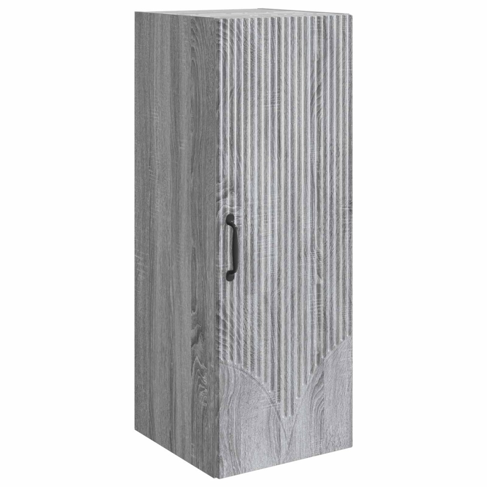 vidaXL Τοίχου Ντουλάπα Γκρι Sonoma 33x34,5x90 εκ