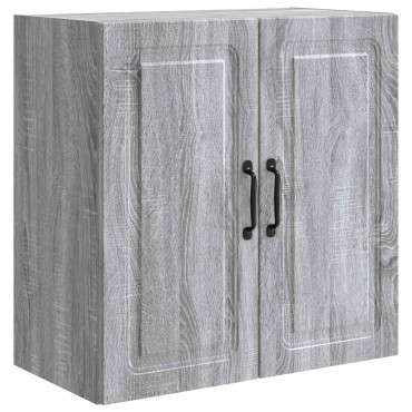 vidaXL Τοίχου Ντουλάπα Γκρι Sonoma 59x31x60cm Επεξεργασμένο Ξύλο