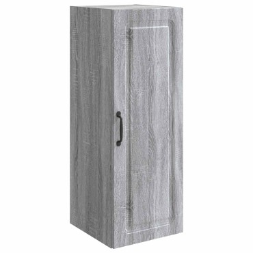 vidaXL Τοίχου Ντουλάπα Γκρι Sonoma 33x34,5x90 εκ