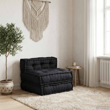 vidaXL Μοντέρνο Καναπέ-Σετ Ανθρακί 70x70x54 Ύφασμα 70x70x54 cm