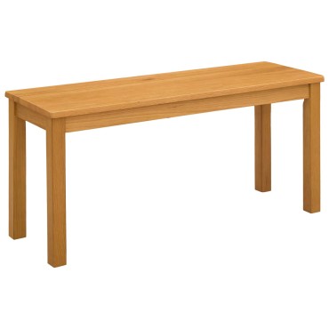 vidaXL Καθιστικό Σαλονιού 95x32x45cm Στερεό Ξύλο Δρυός Φυσικό