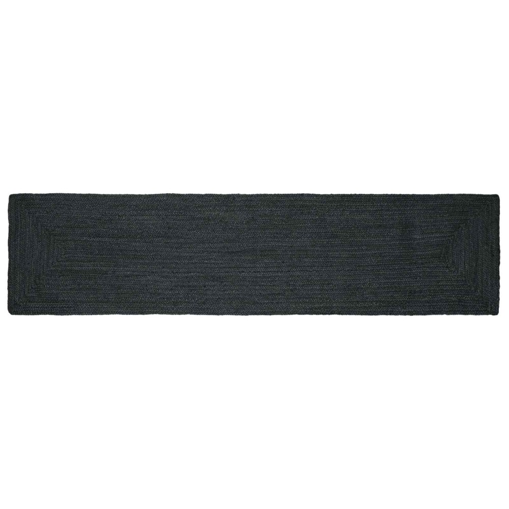 vidaXL Χαλί Περιοχής Σκούρο Γκρι 60x300cm Γιούτα