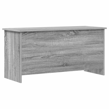 vidaXL Θήκη Αποθήκευσης με αποθήκευση Γκρι Sonoma 100x40x50cm