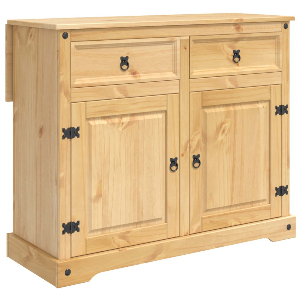 vidaXL Σετ Νησίδας Κουζίνας 2 τμχ. Κερί Μέλι 112 x 70 x 91,5 εκ