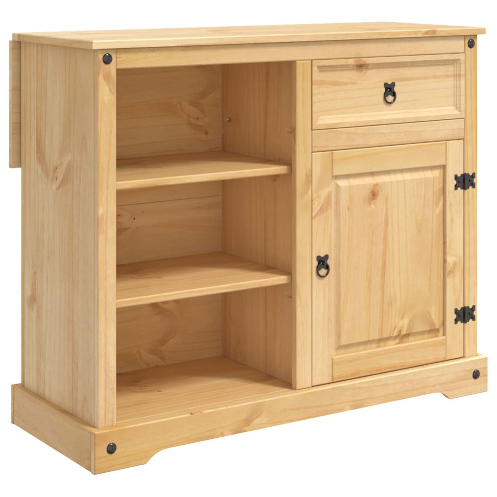 vidaXL Σετ Νησίδας Κουζίνας 2 τμχ. Κερί Μέλι 112 x 70 x 91,5 εκ
