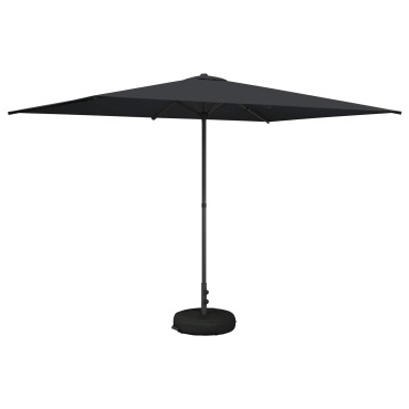 vidaXL Ομπρέλα Κήπου με Βάση 200 x 300 cm Πολυεστέρας Ορθογώνιος