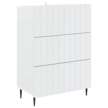 vidaXL Ντουλάπι με Συρτάρια Λευκό 66x34,5x92cm 1 τεμ.