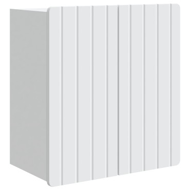 vidaXL Τοίχου Ντουλάπα Λευκό 59x31x64cm Επεξεργασμένο Ξύλο