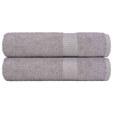 vidaXL Χειροπετσέτες FROGN 2 τεμ. Γκρι 50x100 εκ. 360 γρ./τ.μ.